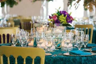 Wedding reception decor